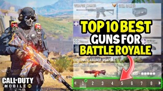 Top 10 Best Guns in Battle Royale Season 2 CODM | Gunsmith Loadout/Class Setup | Cod Mobile