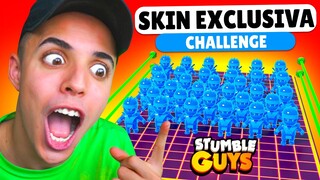 RETO DE SKINS EXCLUSIVAS en STUMBLE GUYS... 😱