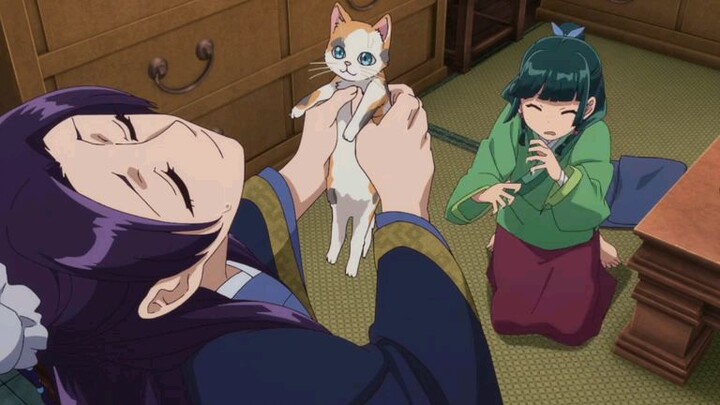 Maomao dan Jinshi Membawa Seekor Kucing