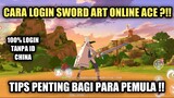Cara Login Sword Art Online Black Swordsman Ace Dengan Mudah !!!