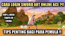 Cara Login Sword Art Online Black Swordsman Ace Dengan Mudah !!!