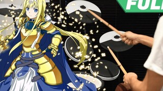 Sword Art Online Alicization - War of Underworld 2 OP ตัวเต็ม Drum Cover