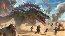 Gene mutation Mutated monster appears in the desert