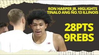 FIL-AM RON HARPER JR. HIGHLIGHTS | TINALO ANG NO.13 ILLINOIS | DECEMBER 21, 2020