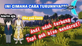 Gue dan Staff-san belajar terbang, tapi... [Clip]