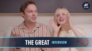 Hulu's The Great Interview: Elle Fanning and Nicholas Hoult