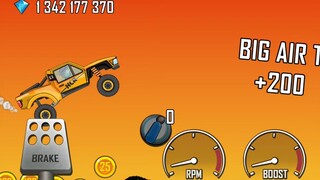 seru banget!!!!!!!!!!!  bbalap mobil di jalan berapi|| hill climb Racing mood