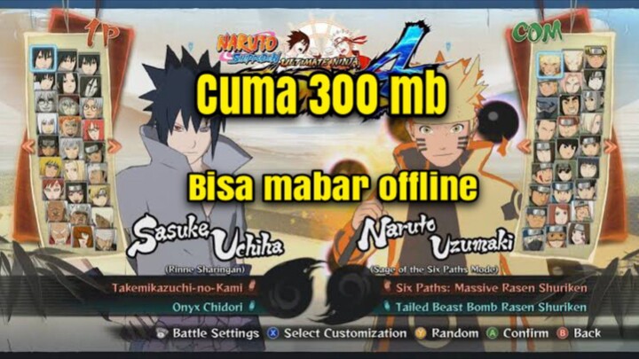 game naruto ultimate ninja heroes terbaik mabar offline sub indo terbaru terkeren anime naruto