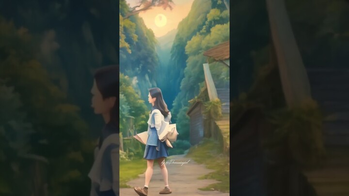 🎵🎵🎵 Romantic Song in Ghibli Style for Chill Out Music🎵🎵🎵 #lofi #music #chilllofi #chill #chillout