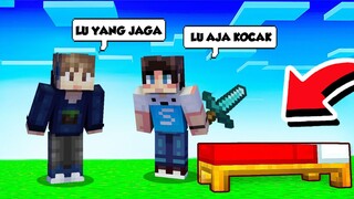 KITA KERJASAMA TAPI MALAH BIKIN EMOSI DI MINECRAFT BEDWARS INI!!!