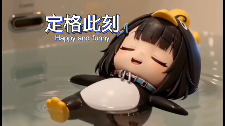 [Healing] The Little Penguin's First Day in Its New Home～