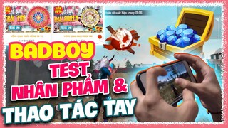 [Free Fire] BadBoy Lần Đầu Test Nhân Phẩm Quay Kim Cương & Thao Tác Tay! | Yến Nhi Gaming