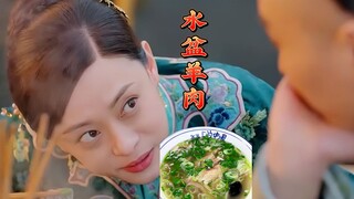 Sun Li's way of eating water-bowl mutton is truly bold and hearty—only eating like this can be satis