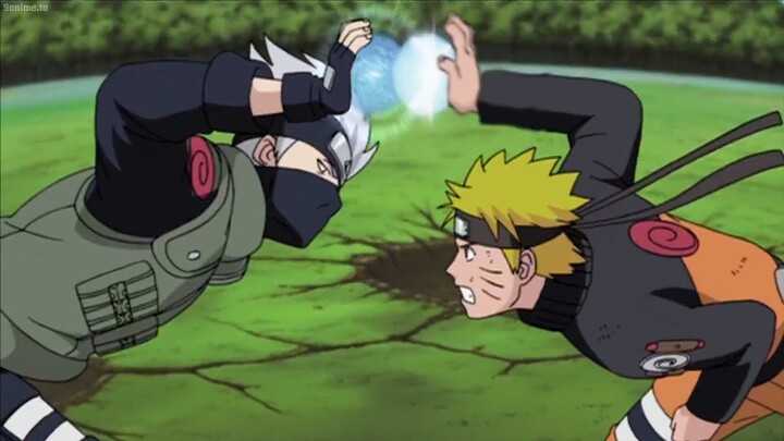 ナルトは究極の螺旋丸でカカシの腕を破壊します、飛段を死に至らしめるというシカマルの天才計画、Naruto destroys Kakashi's arm with ltimate Rasengan