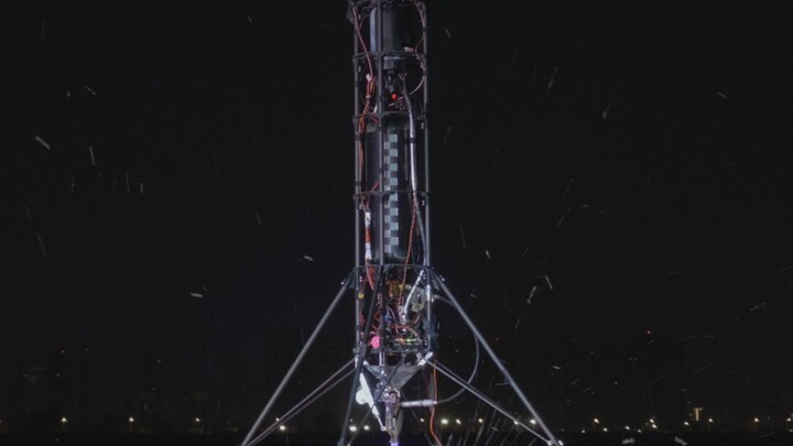Optimized Rocket Low-Altitude Hover Flight Control Algorithm Test