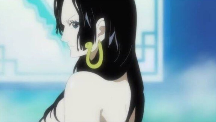 SCENE LUFFY MELIHAT BOA MANDI DI AMAZON LILY