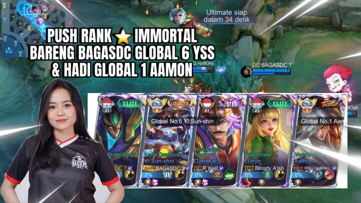 MAIN DI RANK ⭐️ 400 TAPI 10 MENIT END?! 😱 PARTY TOP GLOBAL EMANG BEDA!