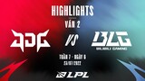 JDG vs BLG | Highlights - Game 2 | Tuần 7 Ngày 6 | LPL Mùa Hè 2022