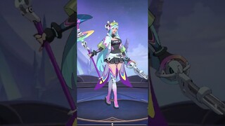 ODETTE STARLIGHT SKIN SURVEY 🩷 #mobilelegends