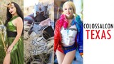 THIS IS COLOSSALCON TEXAS 2021 COSPLAY MUSIC VIDEO VLOG ANIME CON COLOSSAL CON SWIMSUIT COMIC CON PG