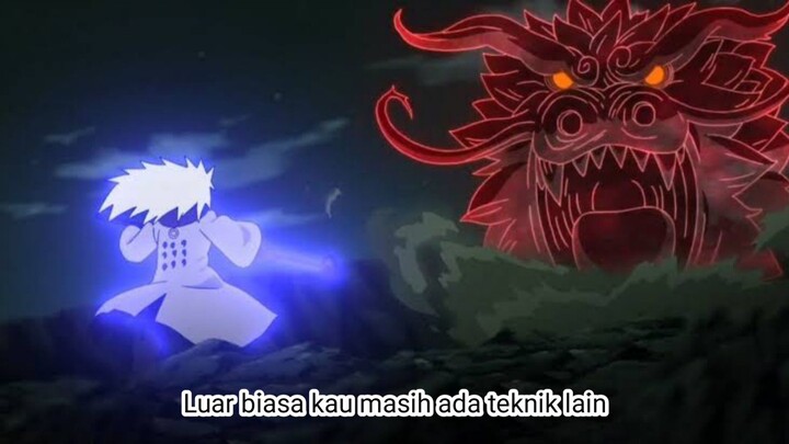 Moment Madara Vs Might Guy |  Madara mengakui bahwa Guy pengguna taijutsu terkuat di eranya