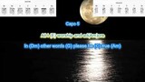 Fly me to the Moon by The Macarons Project play along with scrolling guitar chords and lyrics