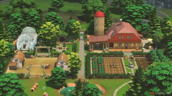 Stardew Valley FARM  64x64 (noCC) THE SIMS 4  Stop Motion