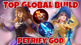 TOP GLOBAL GUINEVERE BUILD | PETRIFY GODS | GUINEVERE MOBILE LEGENDS