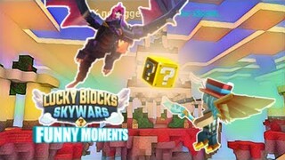 New game Lucky block: Sky Wars [Vesion 1.11.2] Funny Moments