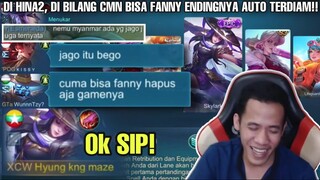 REAKSI TEAM PERTAMA KALI LIHAT MYANMAR JAGO PAKE FANNY KWKW! DI HINA CMN BISA FANNY AUTO NGAMUK!!