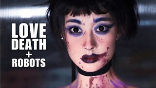 [Imitate Makeup] Frame by frame cos love death and robots | The first season of love death is the et