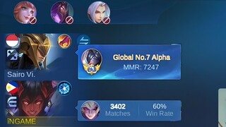 i MET TOP 1 PHILIPPINES & GLOBAL ALPHA IN RANK (INTERESTING MATCH)