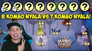 Gua Pake 8 KOMBO BERSAMAAN di Magic Chess!! Gua Pur Disconnect juga lawan masih rata!!