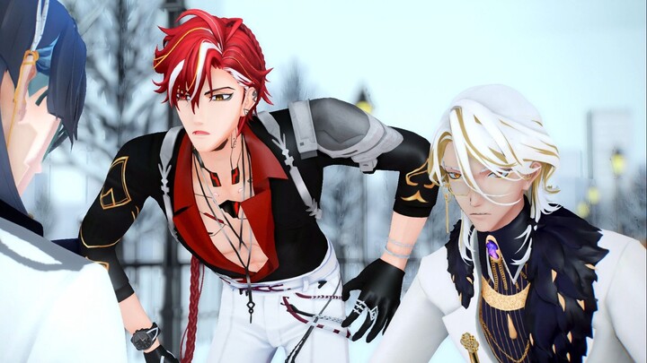 【MMD】The story about a bionic man and a lion picking up a fish (just a joke, don’t hit me)