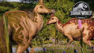 Tsintaosaurus || All Skins Showcased - Jurassic World Evolution