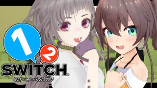 【3Dコラボ】1-2-Switchで大暴れ！？【ホロライブ/夏色まつり】