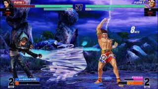 KOF15　最終ラウンドのジョー東が強すぎる…　開幕早々トリプルハリケーンコンボ　最後は爆裂コンボ締め