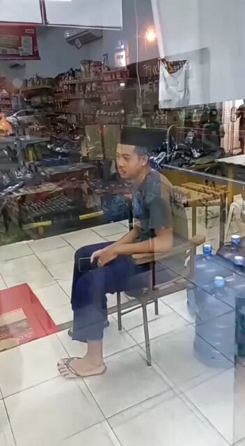 down