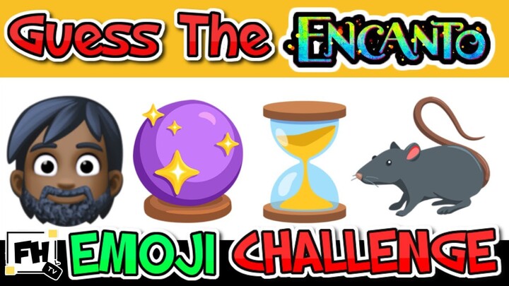 Encanto Emoji Fitness Challenge | Emoji Pictionary Quiz | Disney Brain Break