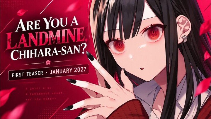 ARE YOU A LANDMINE, CHIHARA-SAN? — FIRST TEASER! JANUARY 2027!