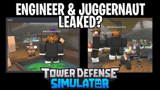 Engineer & Juggernaut Tower leaked? | TDS