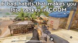 6 bad habits that makes you lose ranked matches in CODM