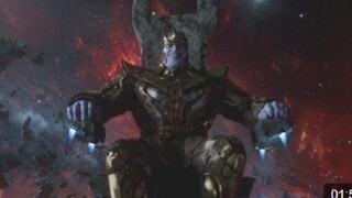 Ronan masih sangat tangguh di depan Thanos, dan berani menyerang Thanos