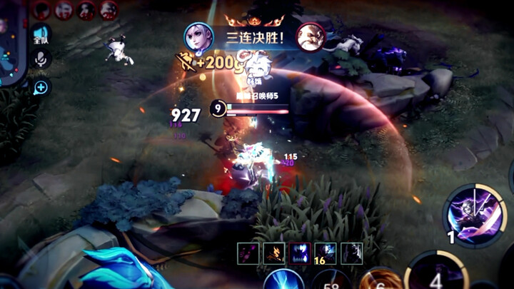 If Yalien can dominate like this, he’ll be able to solo Blood Demon within ten minutes.