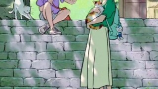[Looking back] "If you get the serial, you can be my assistant!"