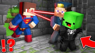 JJ and Mikey Surived 100 Days in SUPERHERO PRISON in Minecraft - Maizen