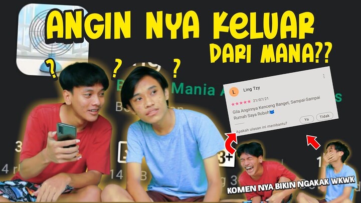 MENCOBA APLIKASI KIPAS ANGIN UNTUK TIDUR | Ngobrol Santuy