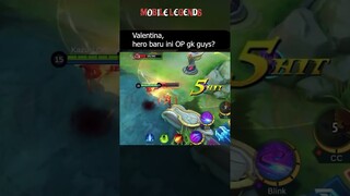 Valentina hero baru bisa copy ulti musuh