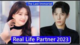 Zhao Lusi And Wang Anyu  (The Last Immortal) Real Life Partner 2023
