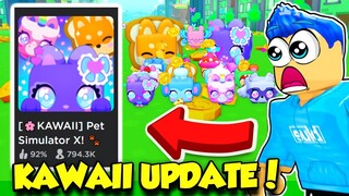 The KAWAII WORLD Is HERE In Pet Simulator X AND IT'S AMAZING!